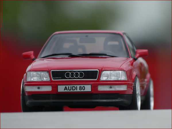 1:18 Audi 80 Quattro Competition Limousine 1994 + BBS RS Alufelgen